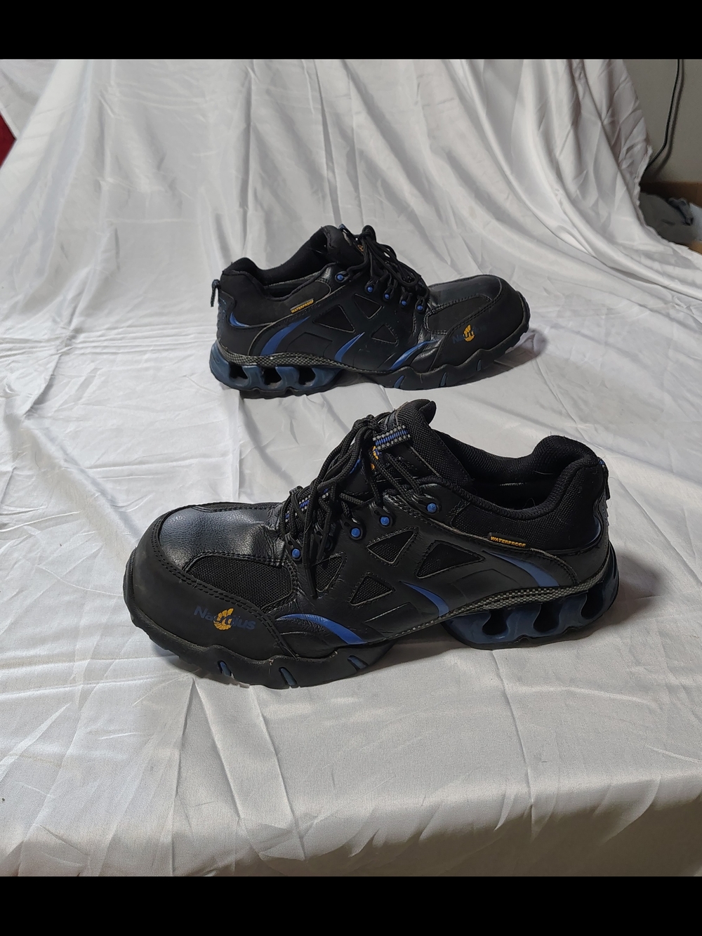 Men's Size 13 Waterproof Composite Toe Safety Athletic Work Sneakers